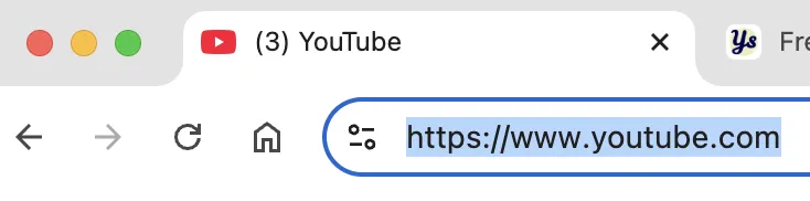 get youtube video url